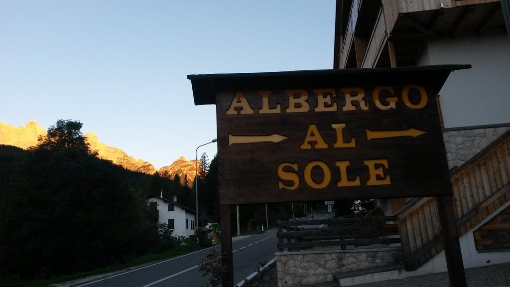 Albergo Al Sole Val di Zoldo Exteriör bild